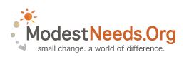 modest needs